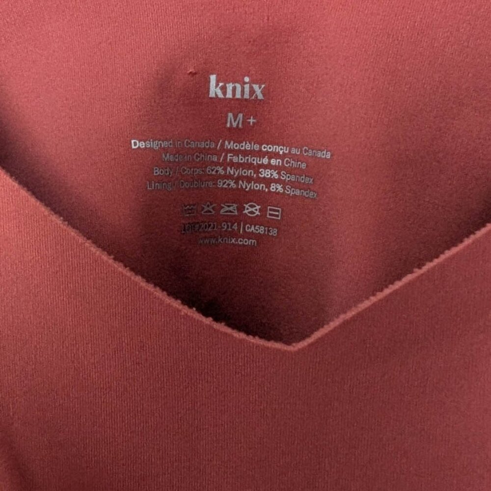 Knix Pink Wireless Support Luxelift Tank - Picture 2 of 3